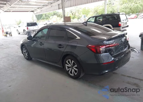 2025 Honda Civic Lx z USA, uszkodzony, nr VIN 2HGFE2F22SH566032